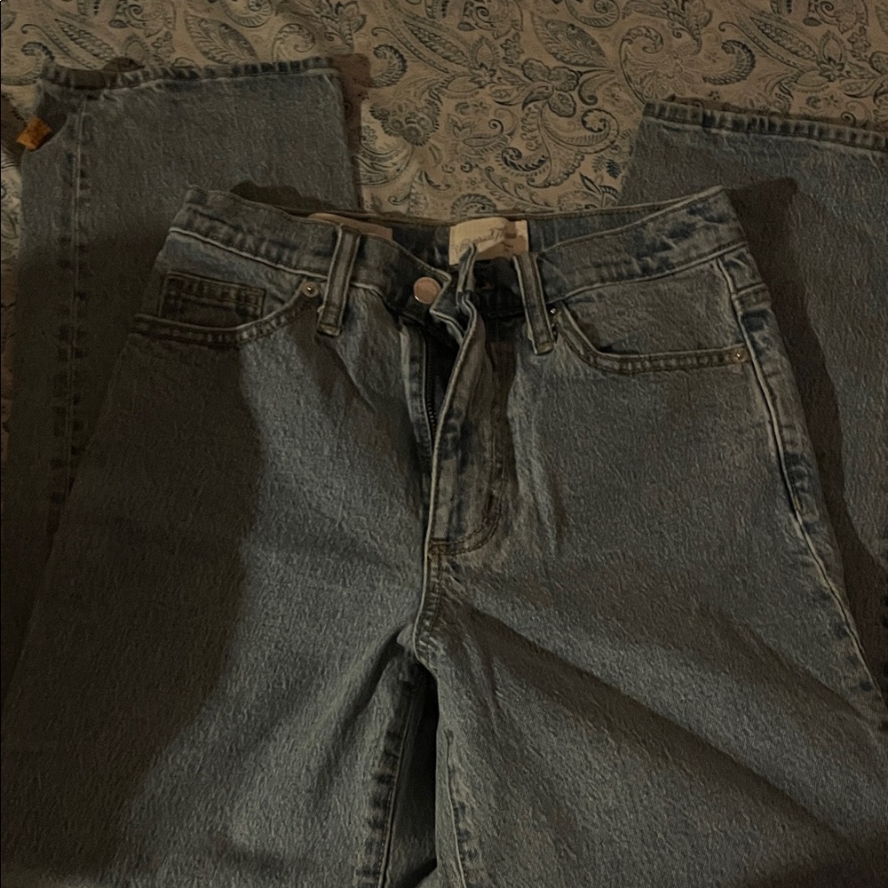 Universal Denim Blue Women's Straight Jeans